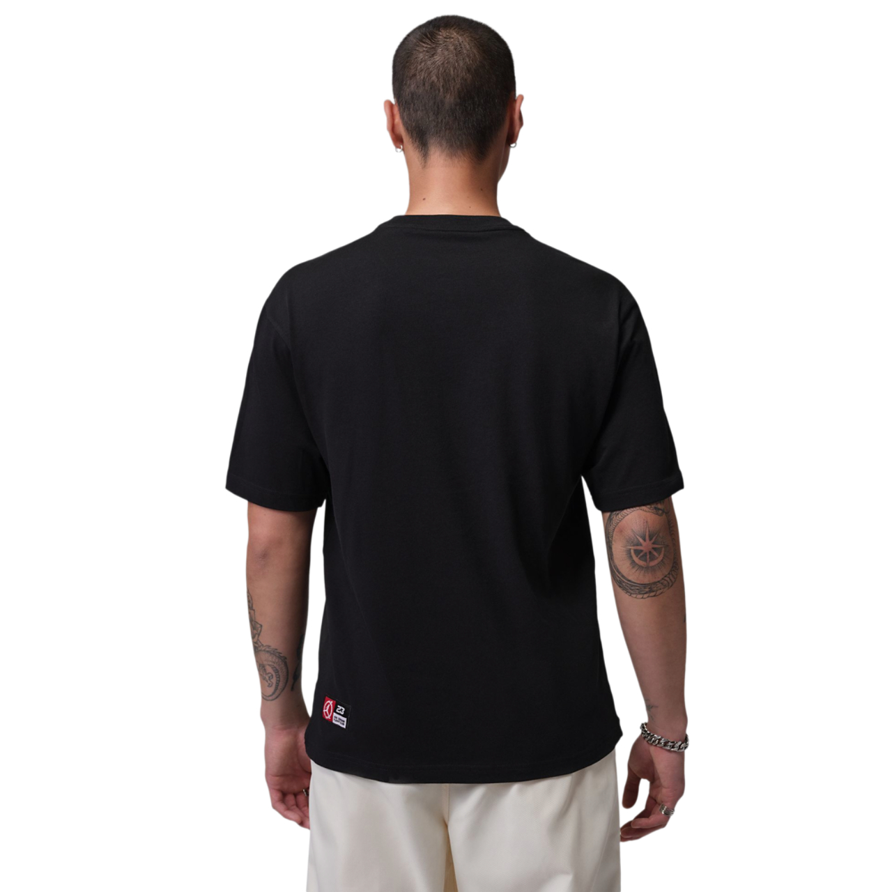 Jordan Flight Club Short Sleeve Crew  Image 2 of 4. Tap to open photo gallery.