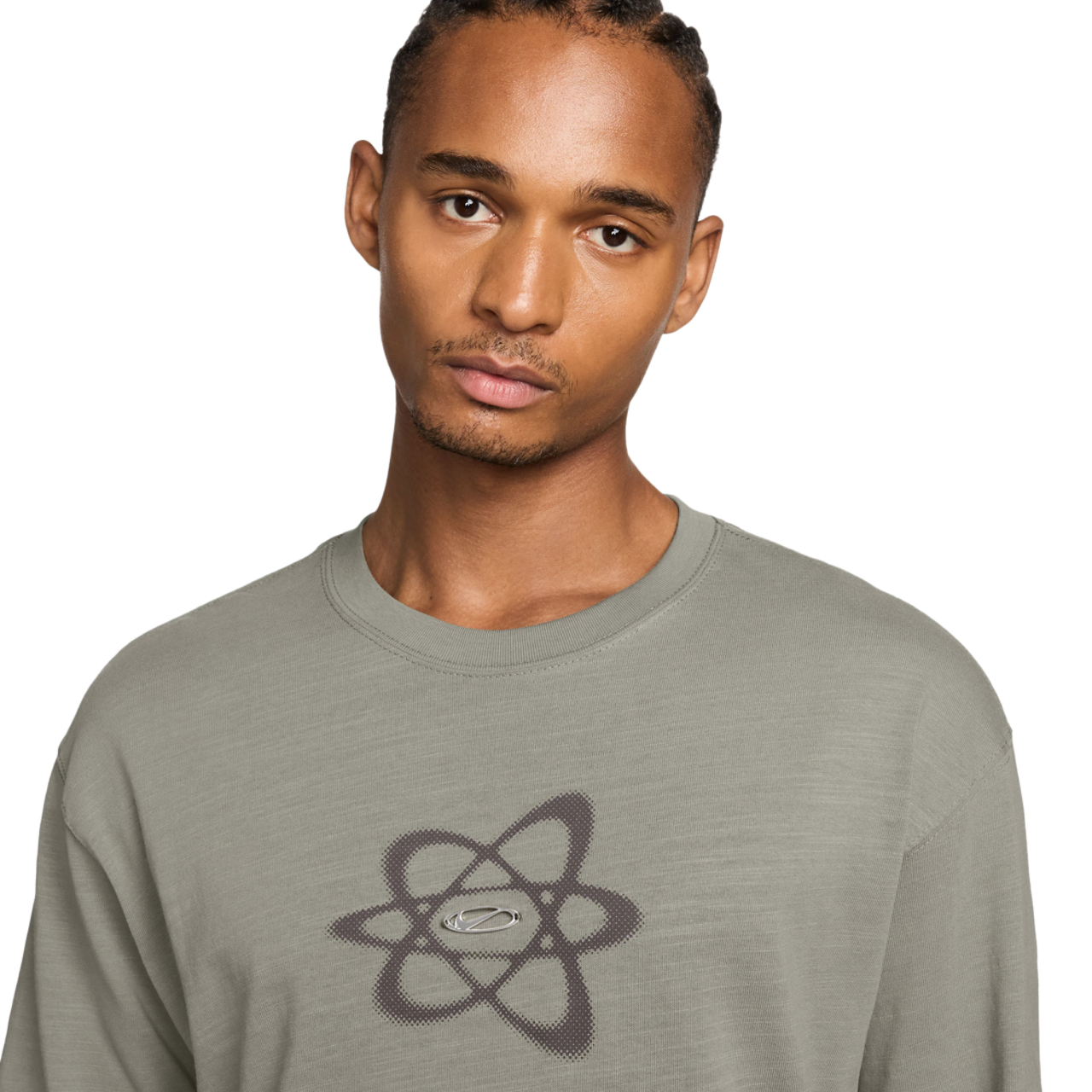Nike Long Sleeve Swoosh T-Shirt  Image 3 of 3. Tap to open photo gallery.