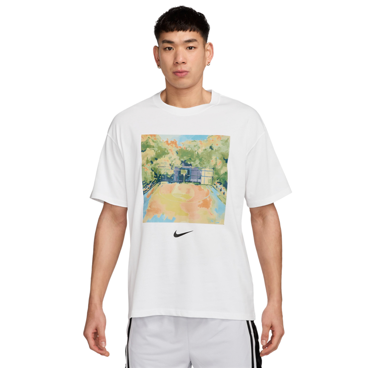 Nike T-shirt avec aquarelle NAOS M90 Image 1 de 3. Appuyez pour ouvrir la galerie de photos.