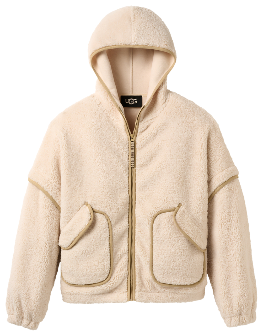 新品未使用UGG フリースパーカー ベージュ袋入り UGG Mariella Fluff Full-Zip Hoodie - Women's | Foot Locker