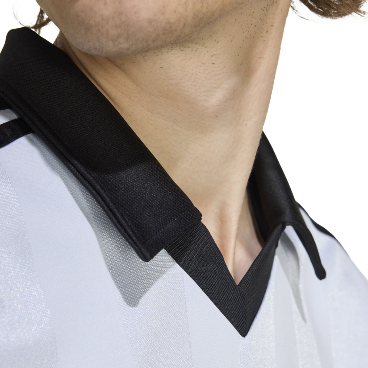 adidas Archive Collar Engineered Jersey  Image 4 of 5. Tap to open photo gallery.