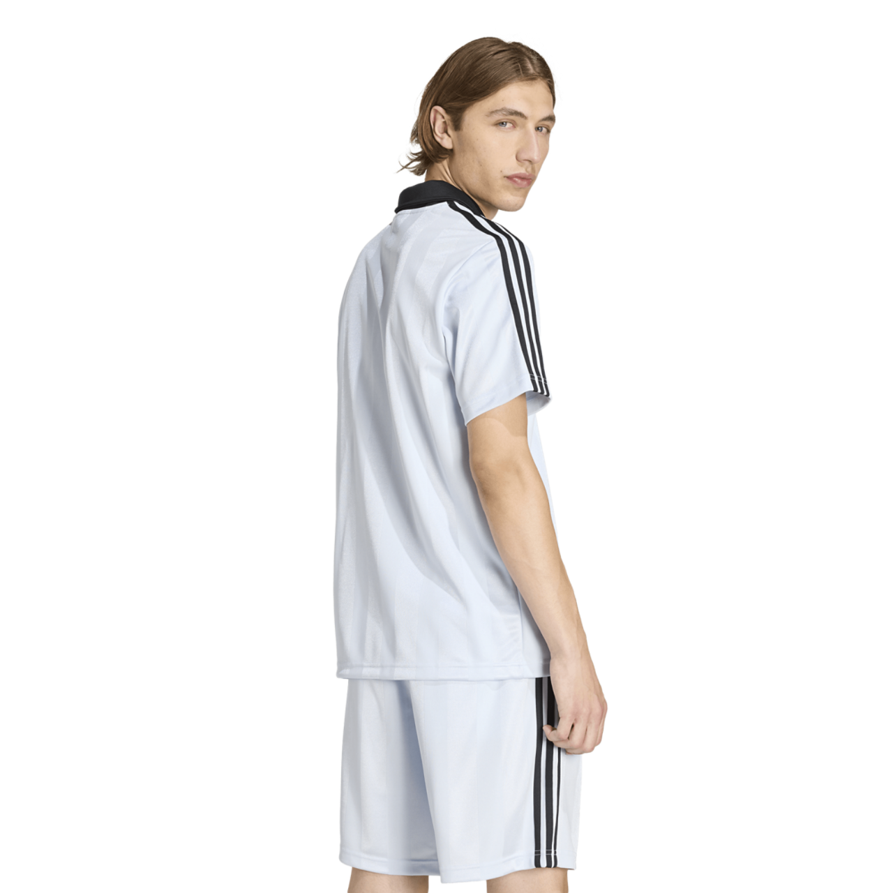 adidas Archive Collar Engineered Jersey Image 2 of 5. Tap to open photo gallery.