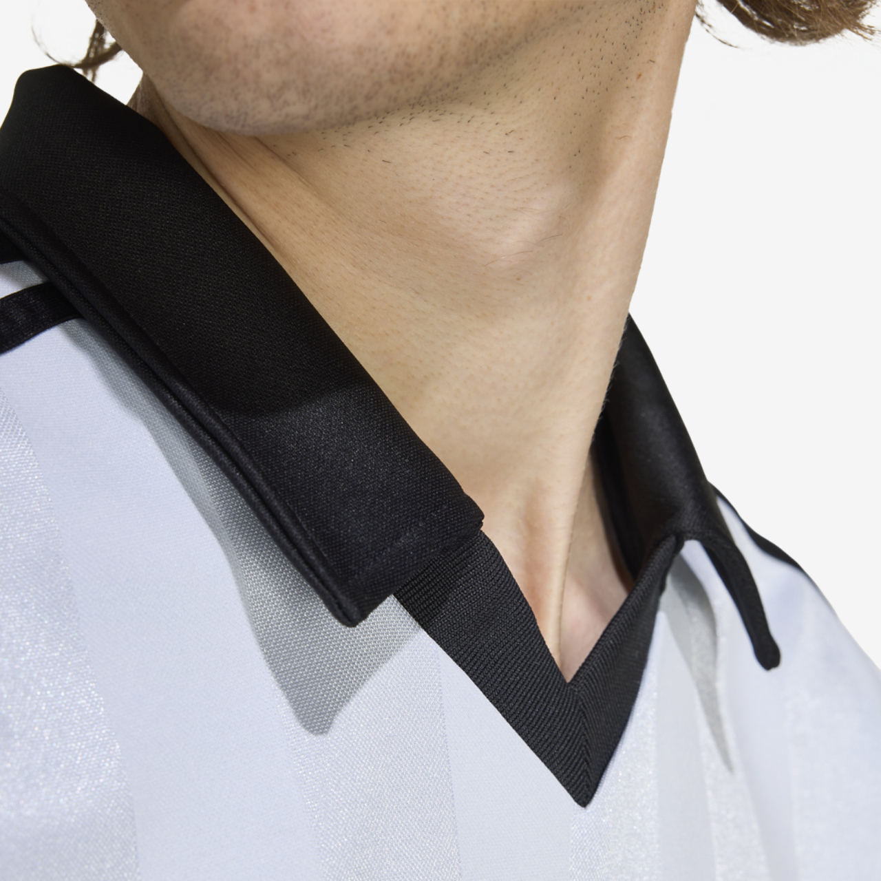 adidas Archive Collar Engineered Jersey Image 4 of 5. Tap to open photo gallery.