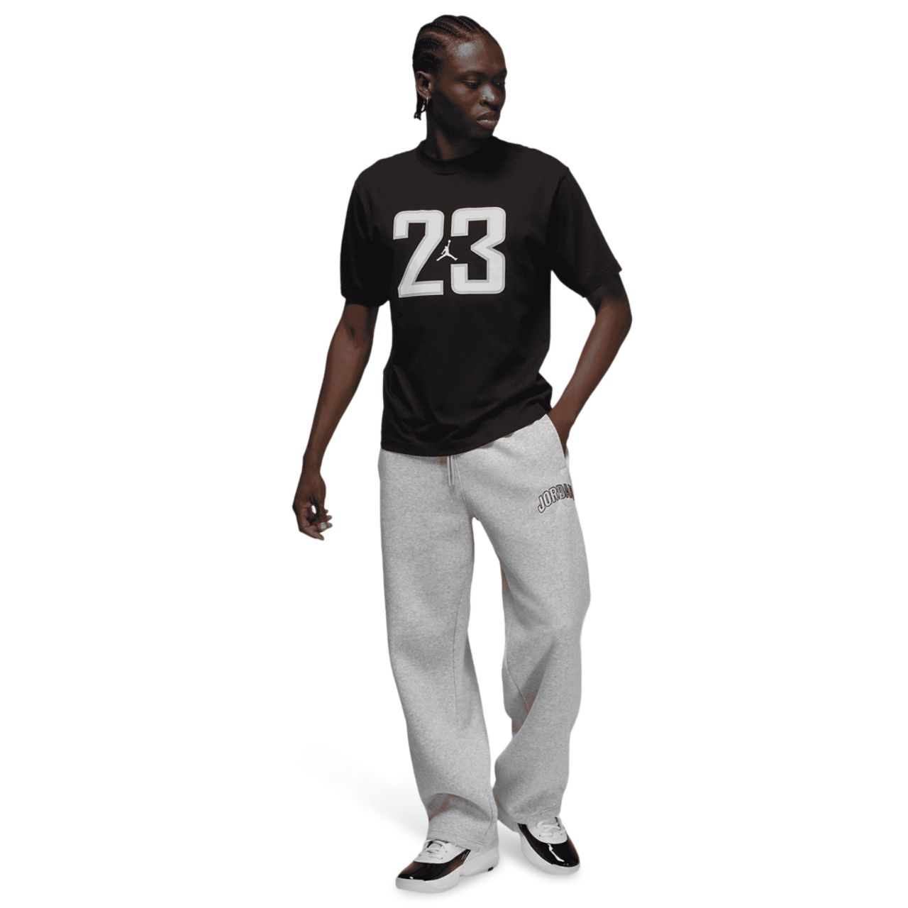 Jordan Brooklyn 23 Short Sleeve Crew  Image 5 of 5. Tap to open photo gallery.