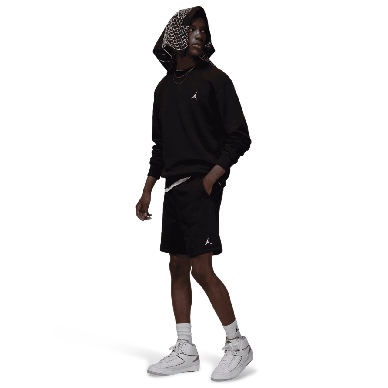 Jordan Brooklyn Fleece Shorts  Image 8 of 8. Tap to open photo gallery.