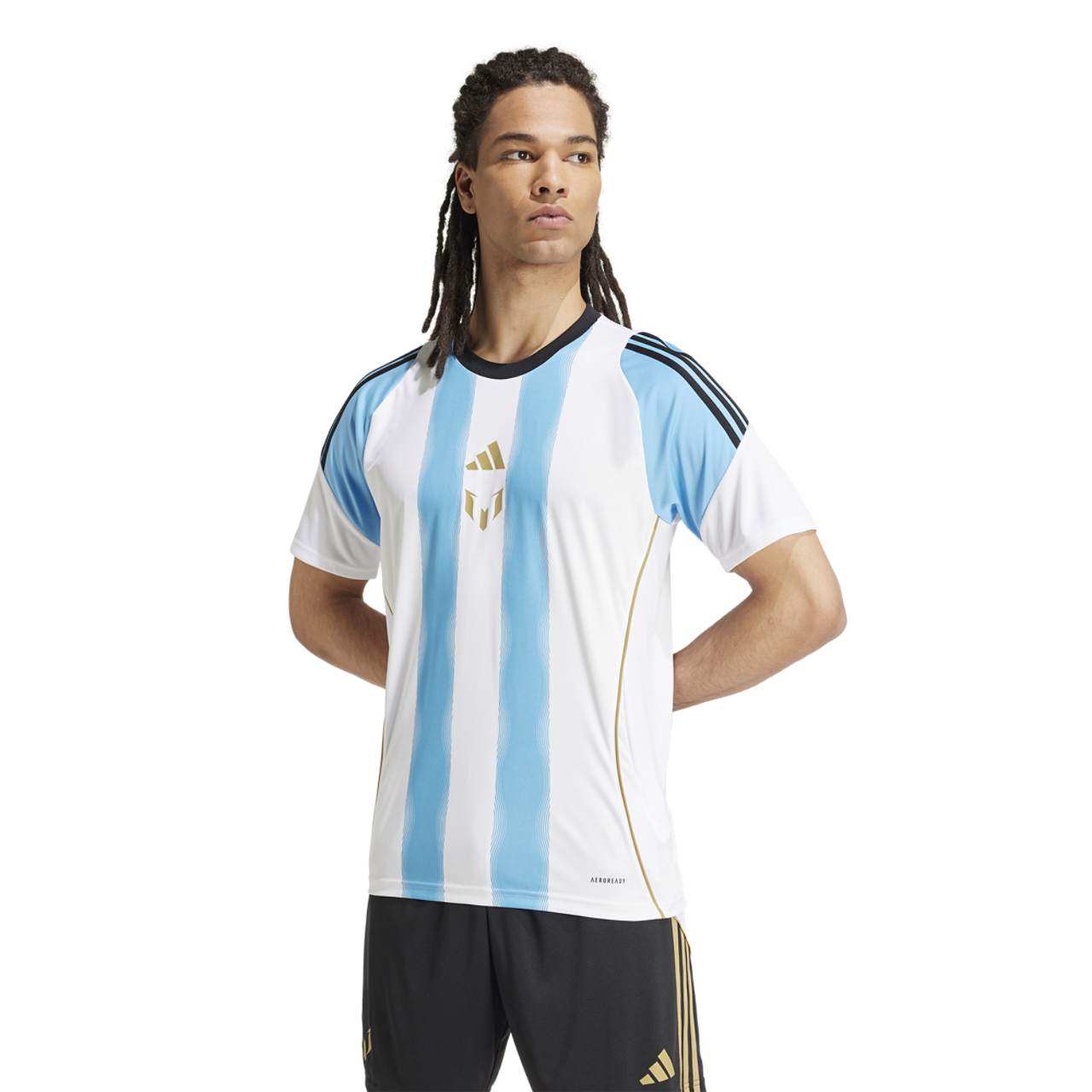 adidas Tiro Messi T-Shirt  Image 1 of 5. Tap to open photo gallery.