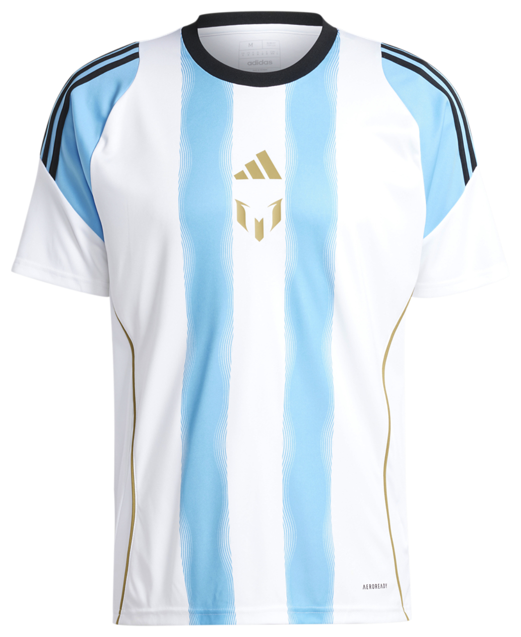 adidas Tiro Messi T-Shirt  Image 4 of 5. Tap to open photo gallery.