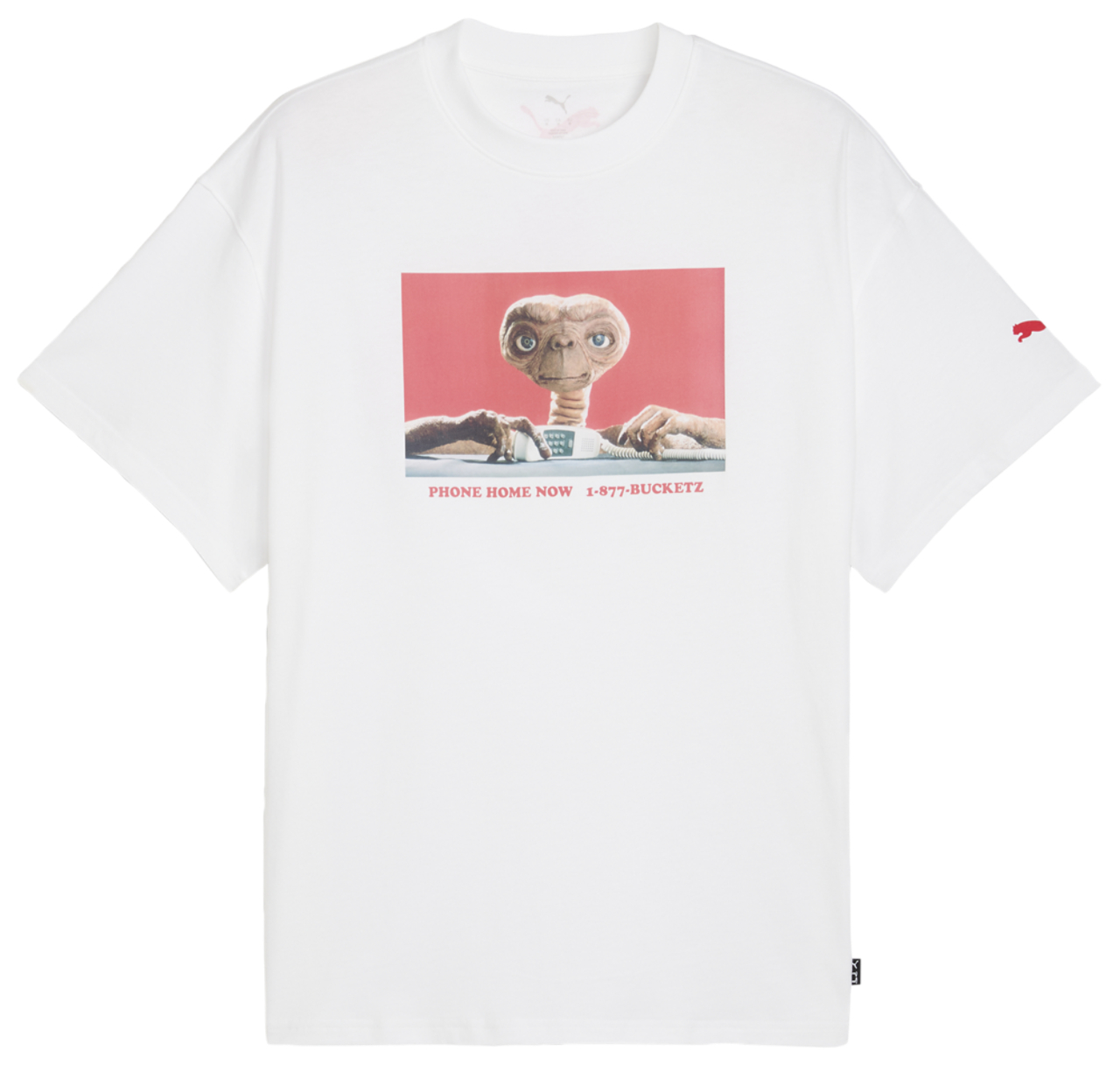 PUMA T-shirt Hoops X E.T. I Image 1 de 2. Appuyez pour ouvrir la galerie de photos.