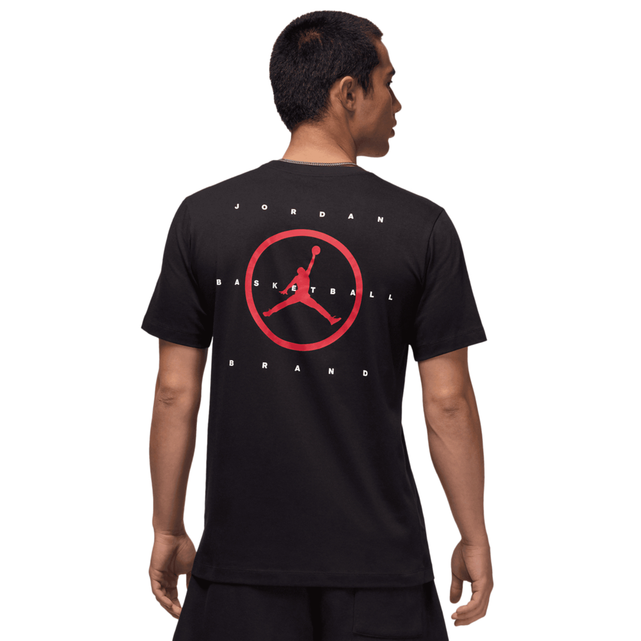 Jordan Flight Essentials Jumpman Short Sleeve Crew  Image 2 of 4. Tap to open photo gallery.