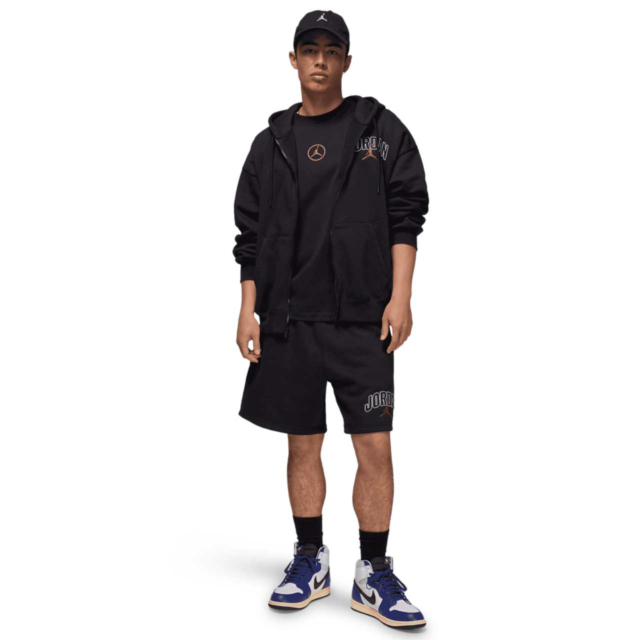 Jordan Flight Essentials Jumpman Short Sleeve Crew  Image 4 of 4. Tap to open photo gallery.