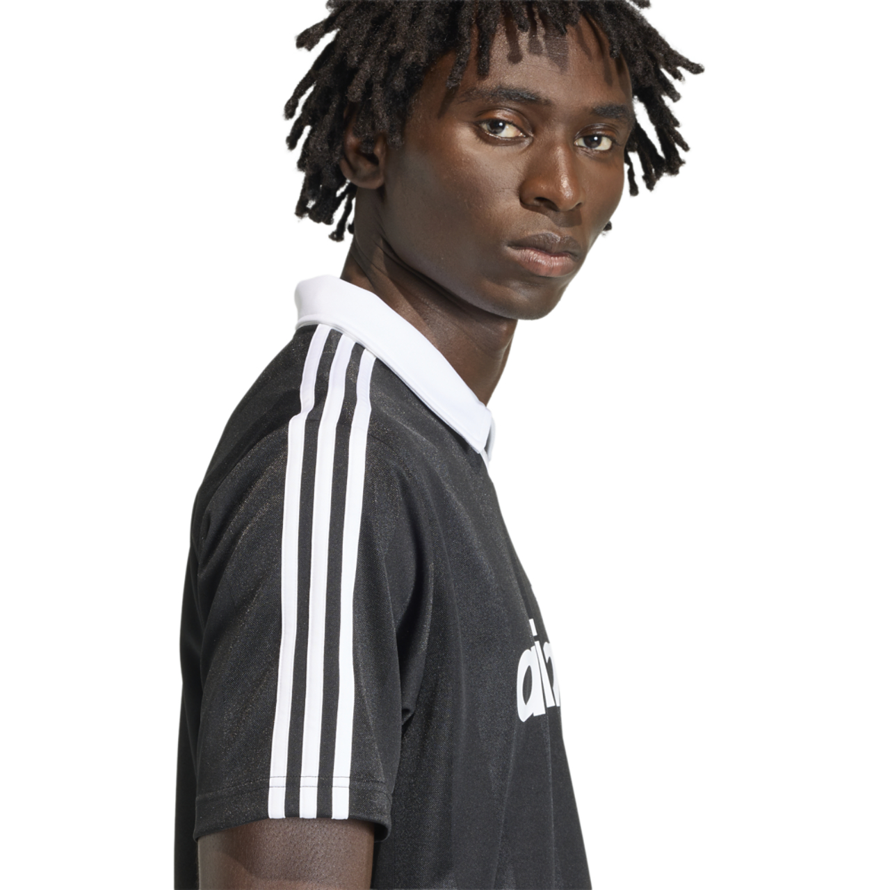 adidas Archive Collar Engineered Jersey  Image 4 of 5. Tap to open photo gallery.