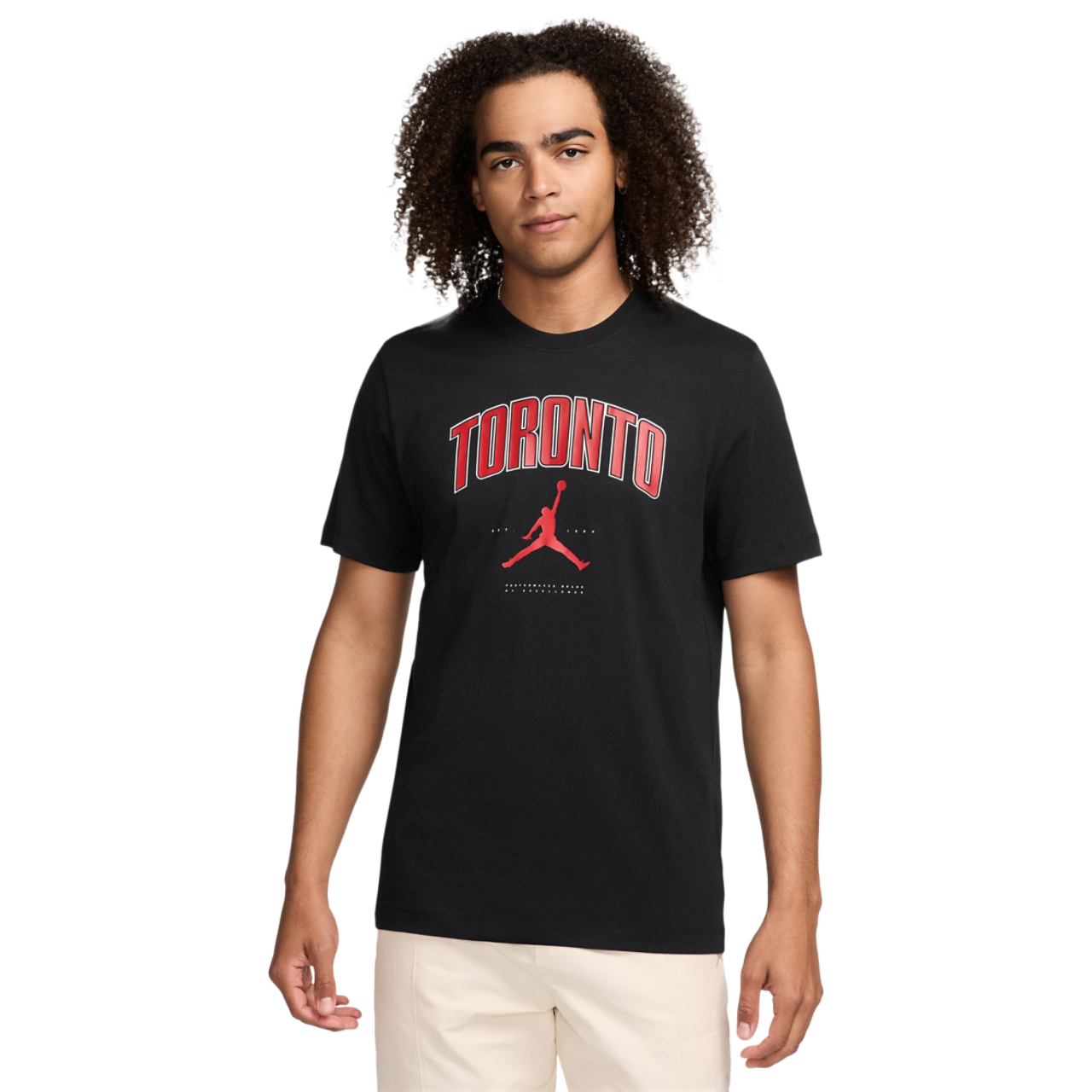 Jordan Toronto City LBR Short Sleeve Crew  Image 1 of 2. Tap to open photo gallery.