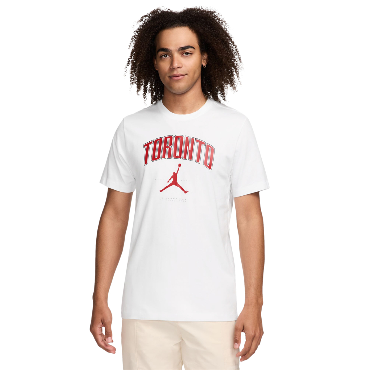 Jordan Toronto City LBR Short Sleeve Crew  Image 1 of 2. Tap to open photo gallery.