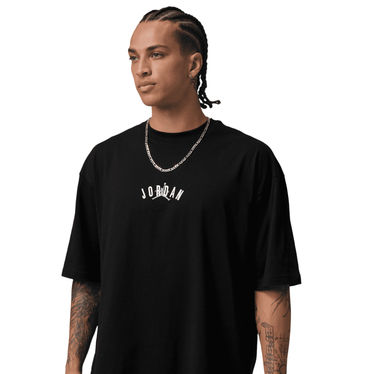 retro_tresure Jordan Back Stretch Oversized Short Sleeve Crew - Men's | Champs