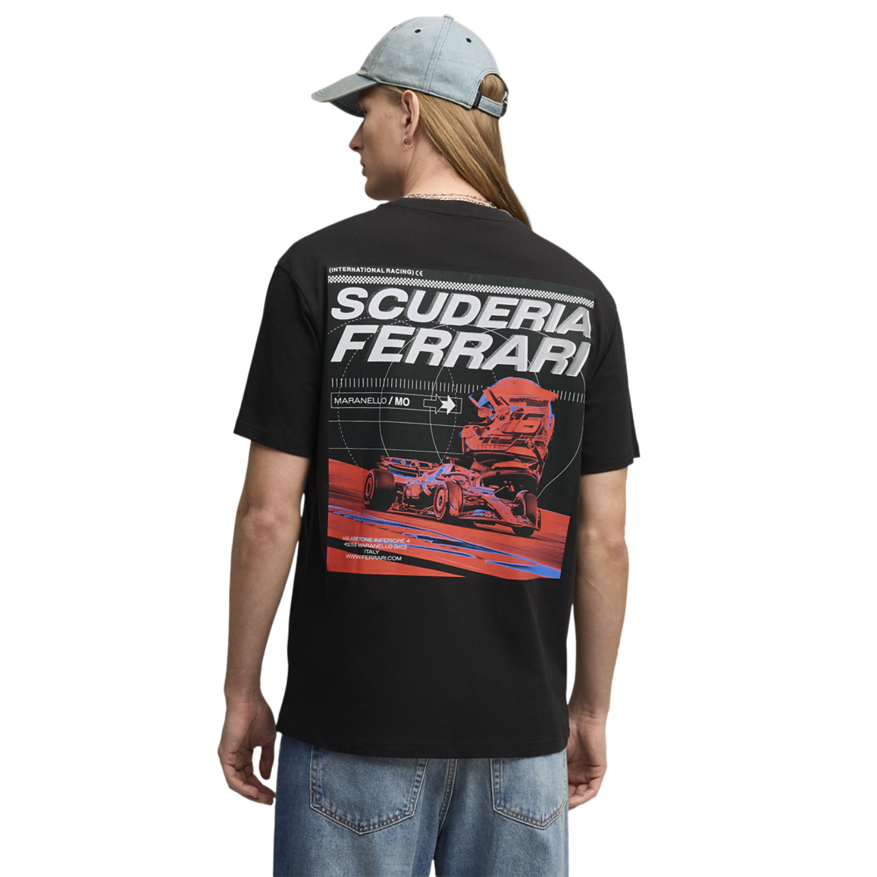 PUMA Ferrari Speed T-Shirt  Image 2 of 5. Tap to open photo gallery.