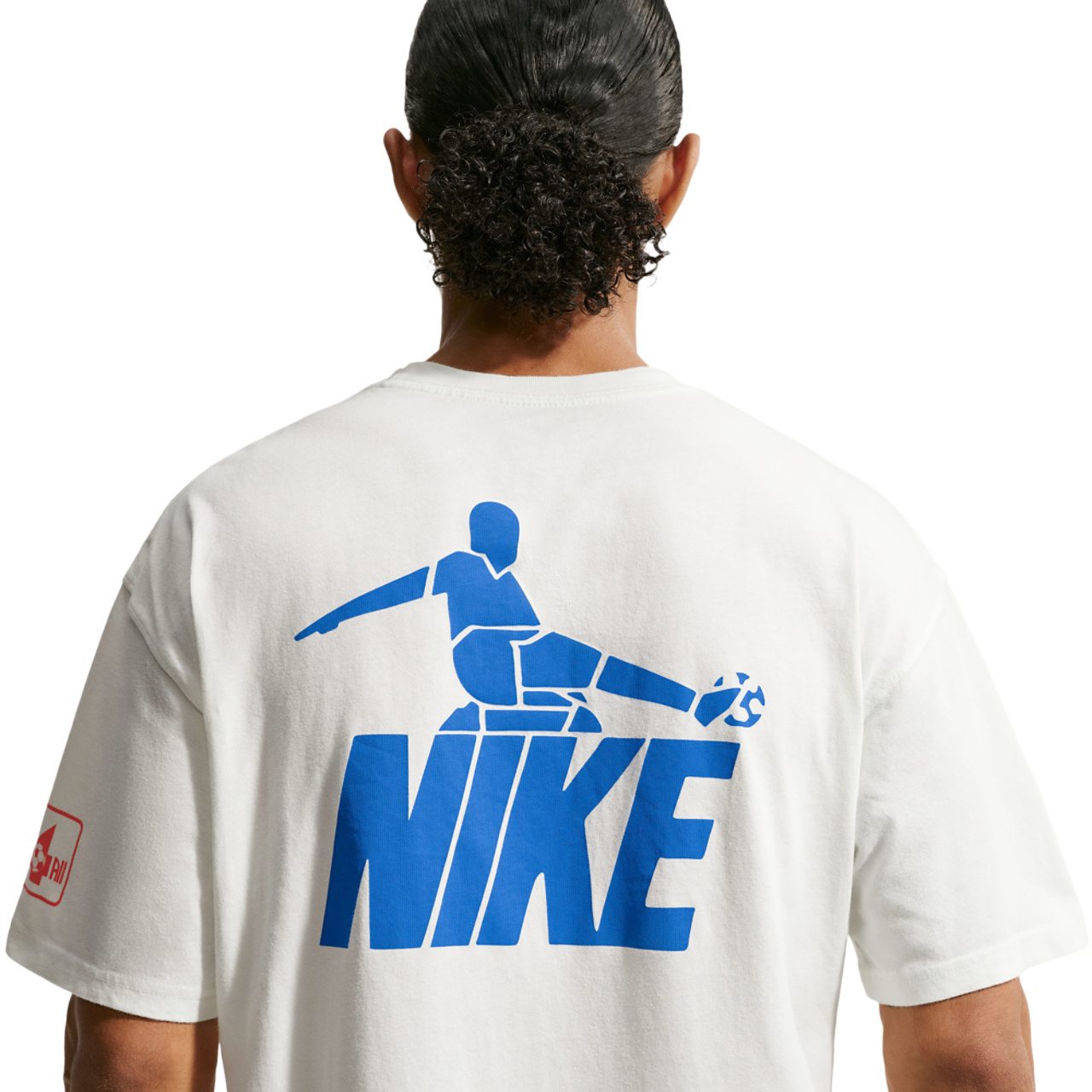 Nike NSW Friendship Tour Loose edition T-Shirt  Image 2 of 3. Tap to open photo gallery.