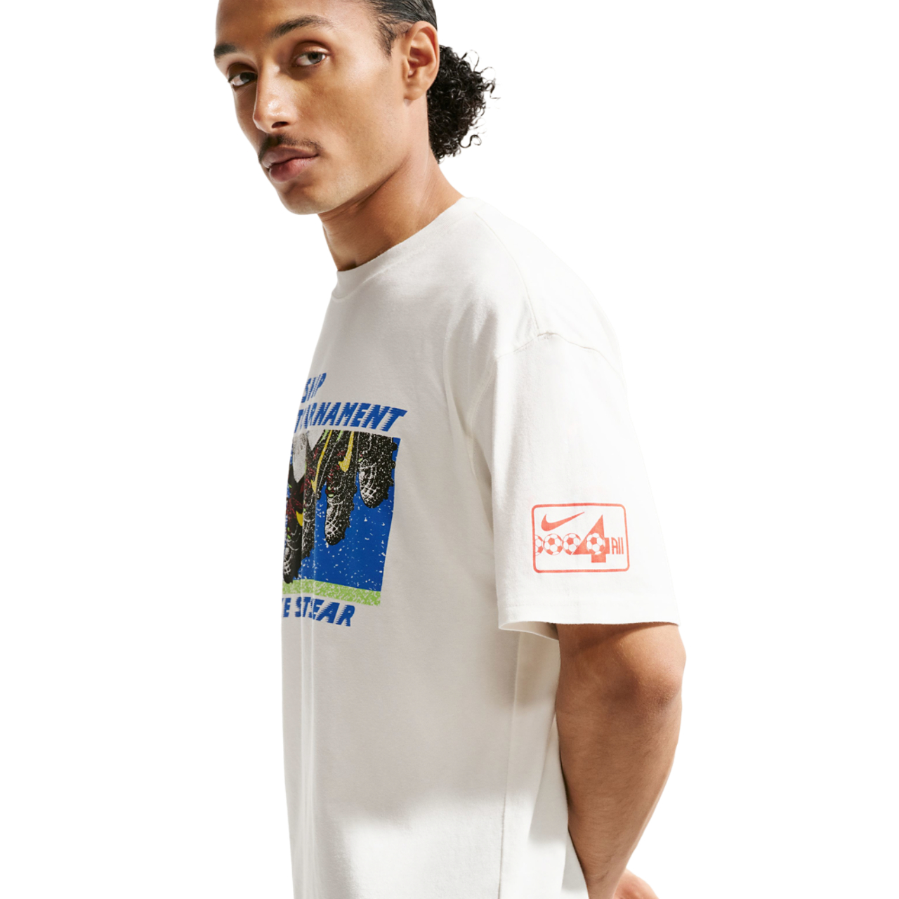 Nike NSW Friendship Tour Loose edition T-Shirt  Image 3 of 3. Tap to open photo gallery.