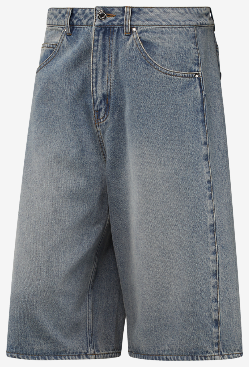 adidas Classic Street Denim 10" Shorts Image 1 of 2. Tap to open photo gallery.