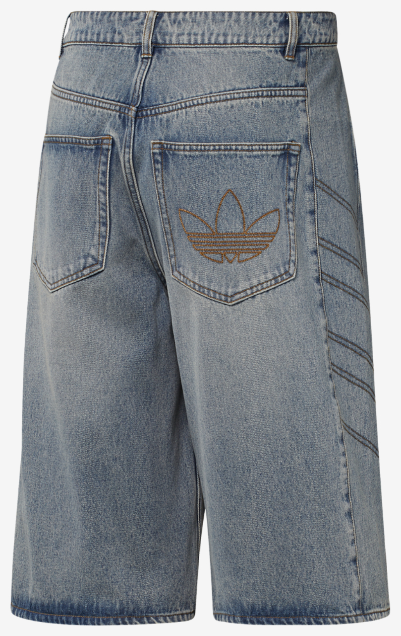 adidas Classic Street Denim 10" Shorts Image 2 of 2. Tap to open photo gallery.