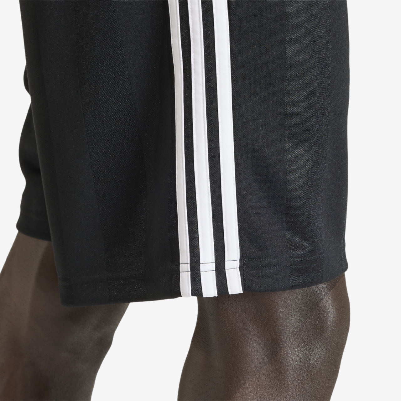 adidas 3 Stripes Loose Engineered Shorts 8" Image 4 of 4. Tap to open photo gallery.