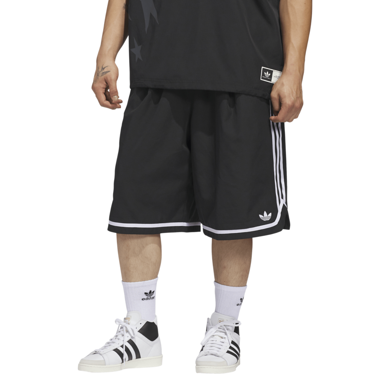 adidas Long 12" Shorts  Image 1 of 4. Tap to open photo gallery.