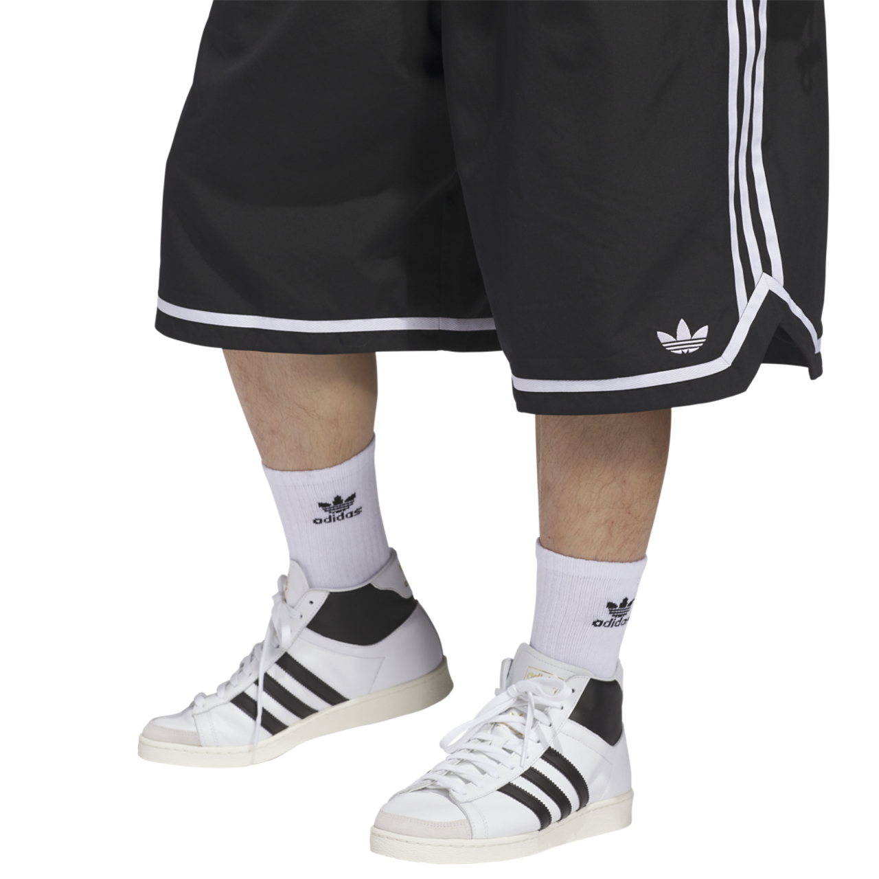 adidas Long 12" Shorts  Image 4 of 4. Tap to open photo gallery.