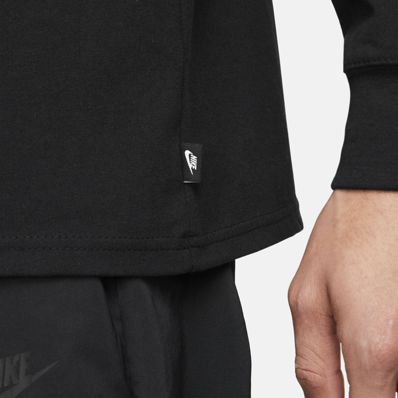Nike Premium Essentials Long Sleeve SUST T-Shirt  Image 5 of 5. Tap to open photo gallery.