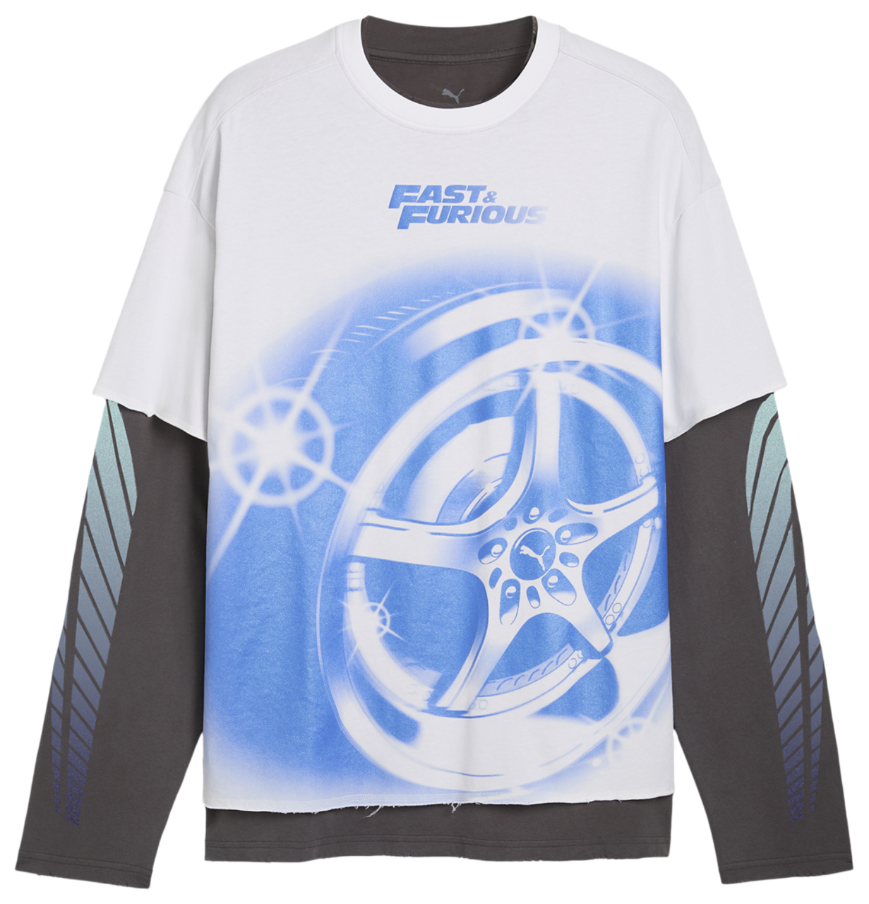 PUMA x Fast & Furious Long Sleeve T-Shirt  Image 4 of 5. Tap to open photo gallery.