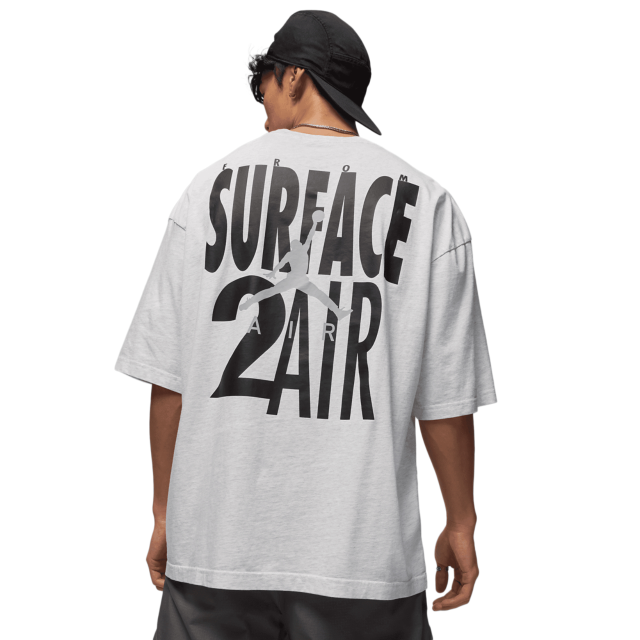 Jordan Brooklyn 2Air Reissue Short Sleeve Crew  Image 2 of 6. Tap to open photo gallery.