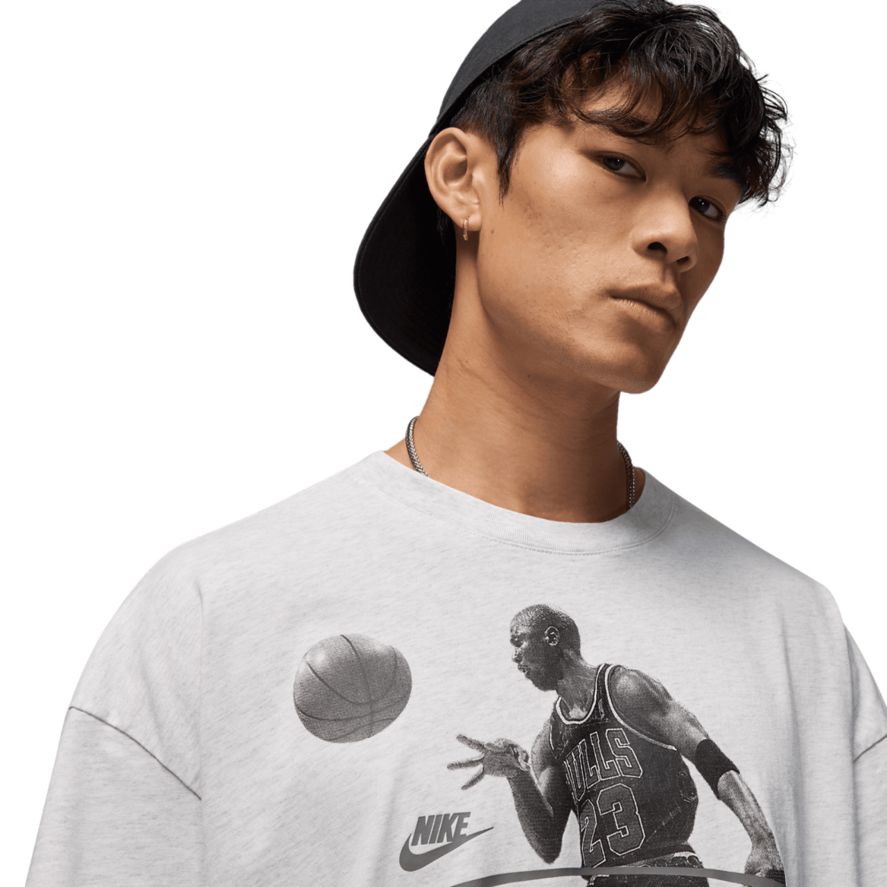 Jordan Brooklyn 2Air Reissue Short Sleeve Crew  Image 3 of 6. Tap to open photo gallery.