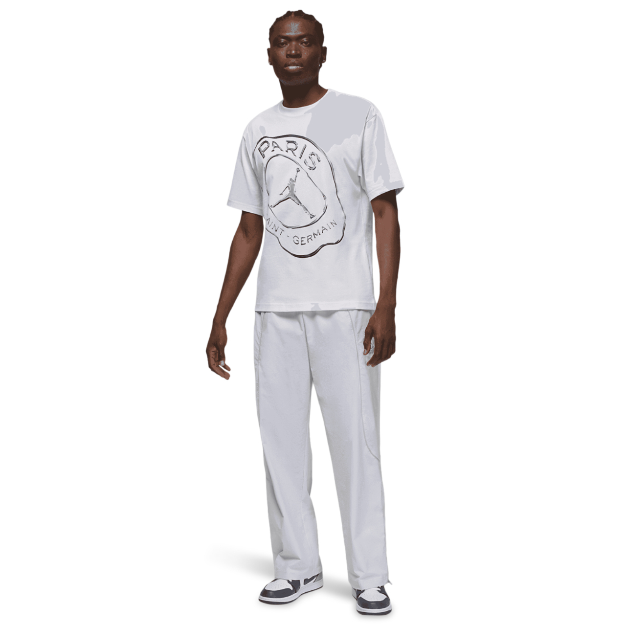 Jordan Dri-FIT PSG Practice T-Shirt  Image 6 of 6. Tap to open photo gallery.