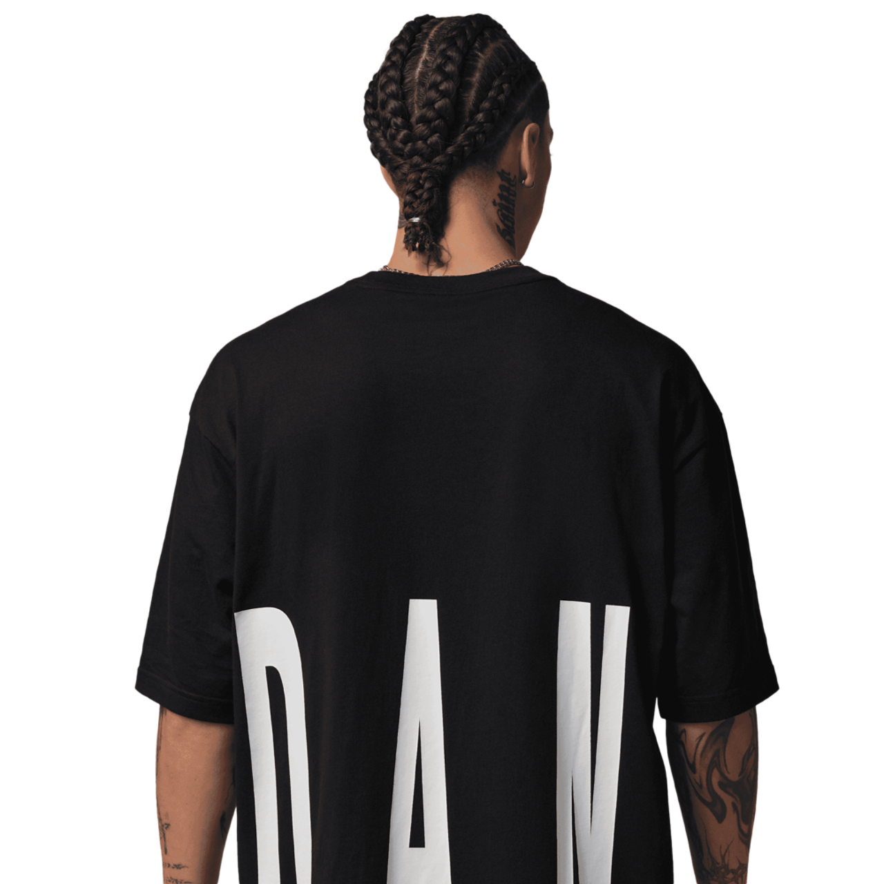 Jordan Torso Stretch Oversized Short Sleeve Crew  Image 2 of 5. Tap to open photo gallery.