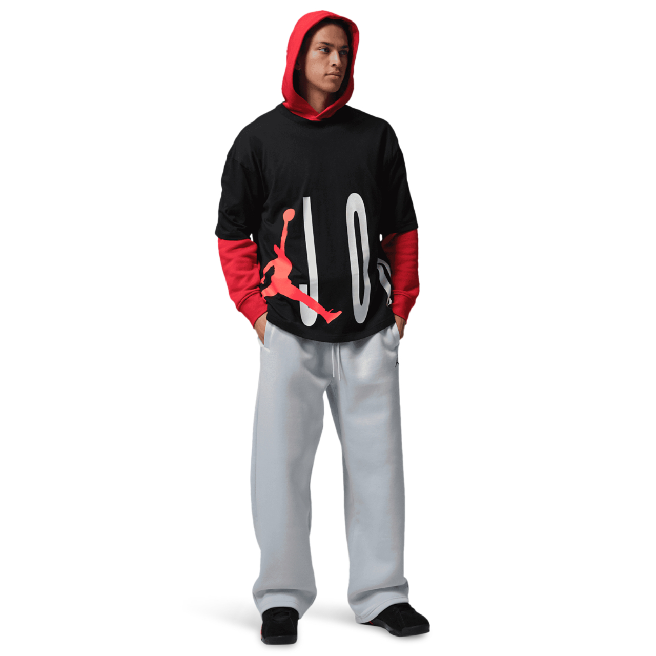 Jordan Torso Stretch Oversized Short Sleeve Crew  Image 5 of 5. Tap to open photo gallery.