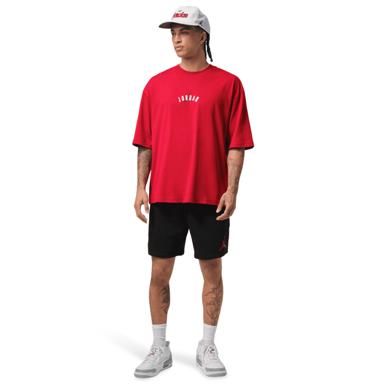 Jordan Back Stretch Oversized Short Sleeve Crew  Image 5 of 5. Tap to open photo gallery.