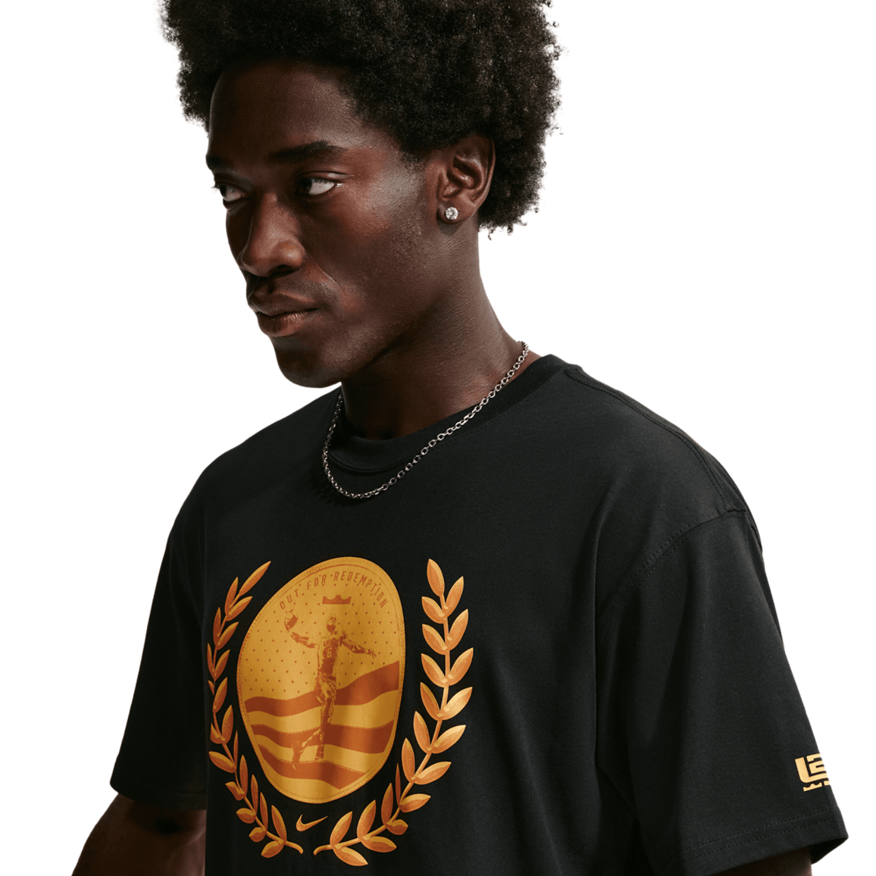 Nike LeBron James T-Shirt Long Sleeve  Image 5 of 8. Tap to open photo gallery.
