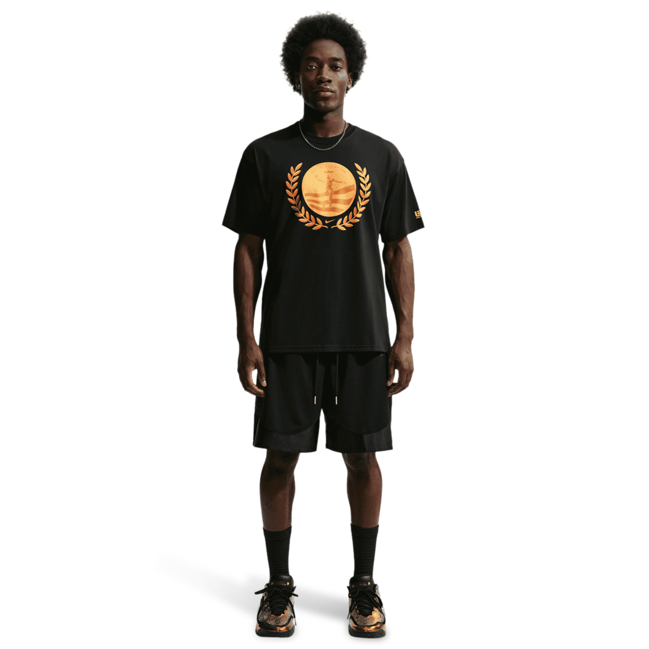 Nike LeBron James T-Shirt Long Sleeve  Image 7 of 8. Tap to open photo gallery.