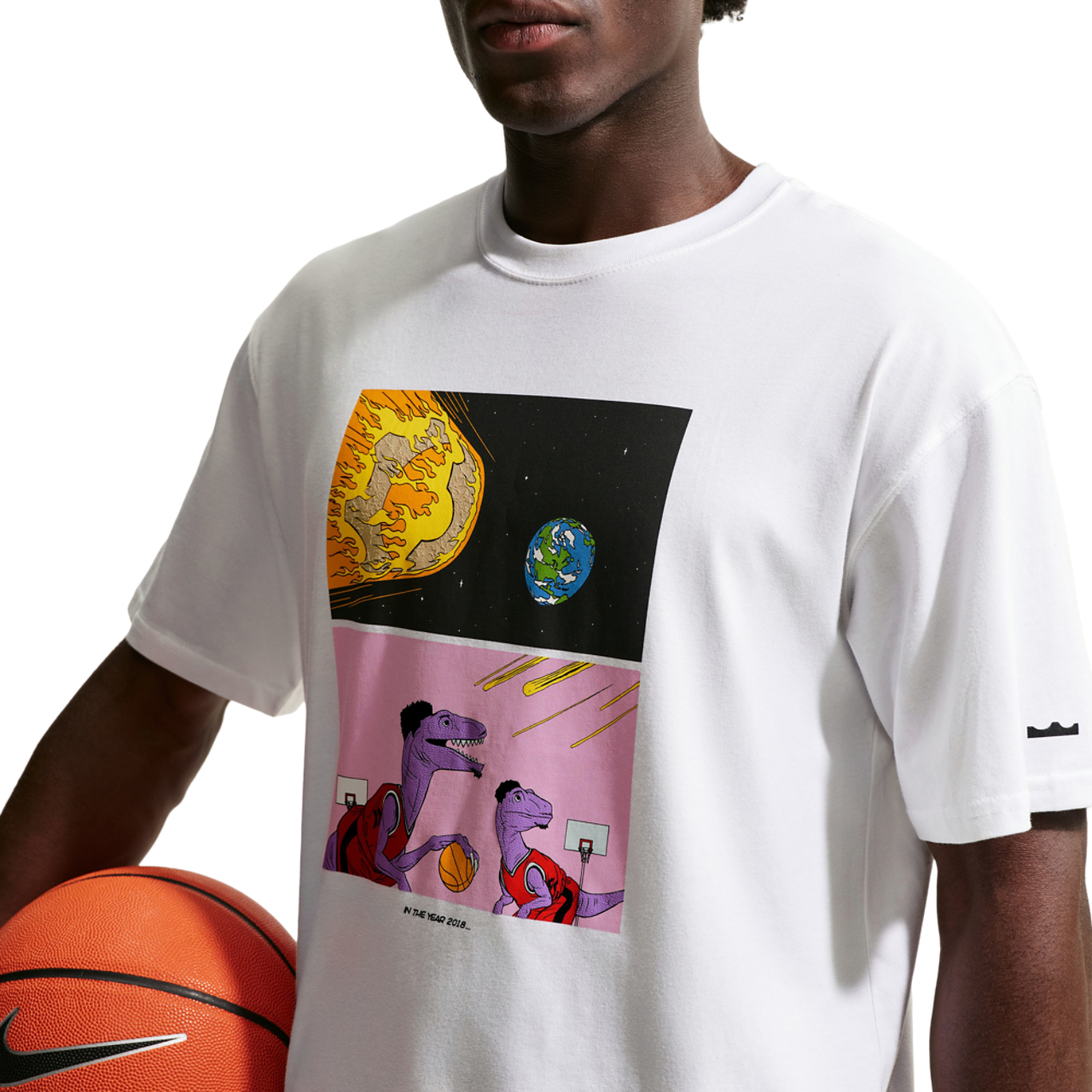 Nike LeBron James T-Shirt Long Sleeve  Image 3 of 3. Tap to open photo gallery.