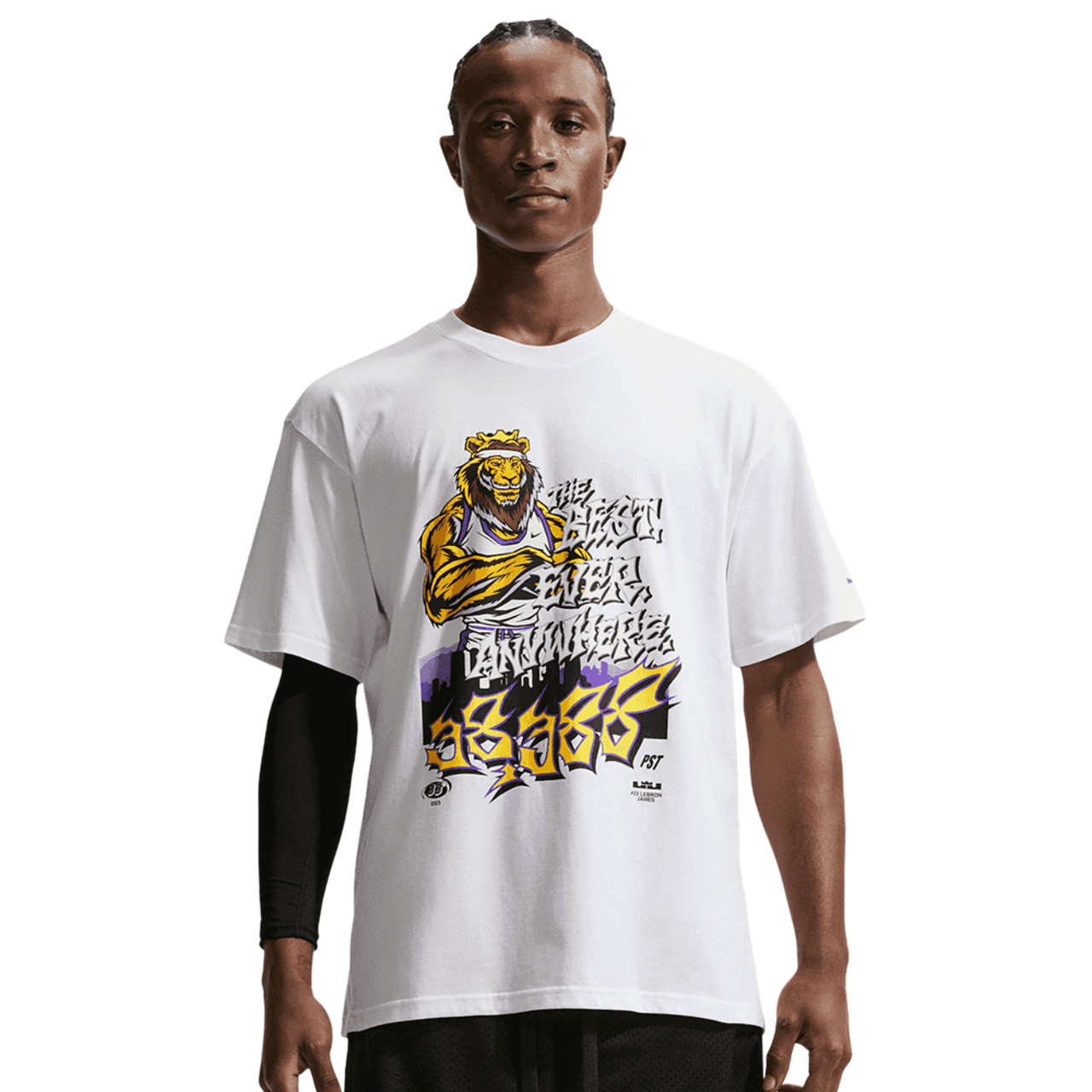 Nike LeBron James M90 T-shirt  Image 1 of 7. Tap to open photo gallery.