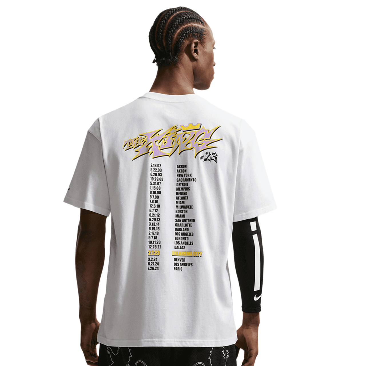 Nike LeBron James M90 T-shirt  Image 2 of 7. Tap to open photo gallery.