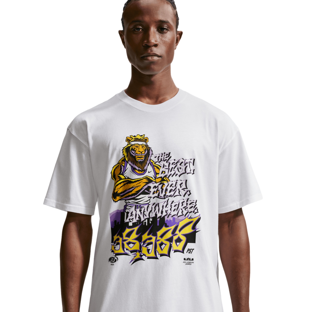 Nike LeBron James M90 T-shirt  Image 3 of 7. Tap to open photo gallery.