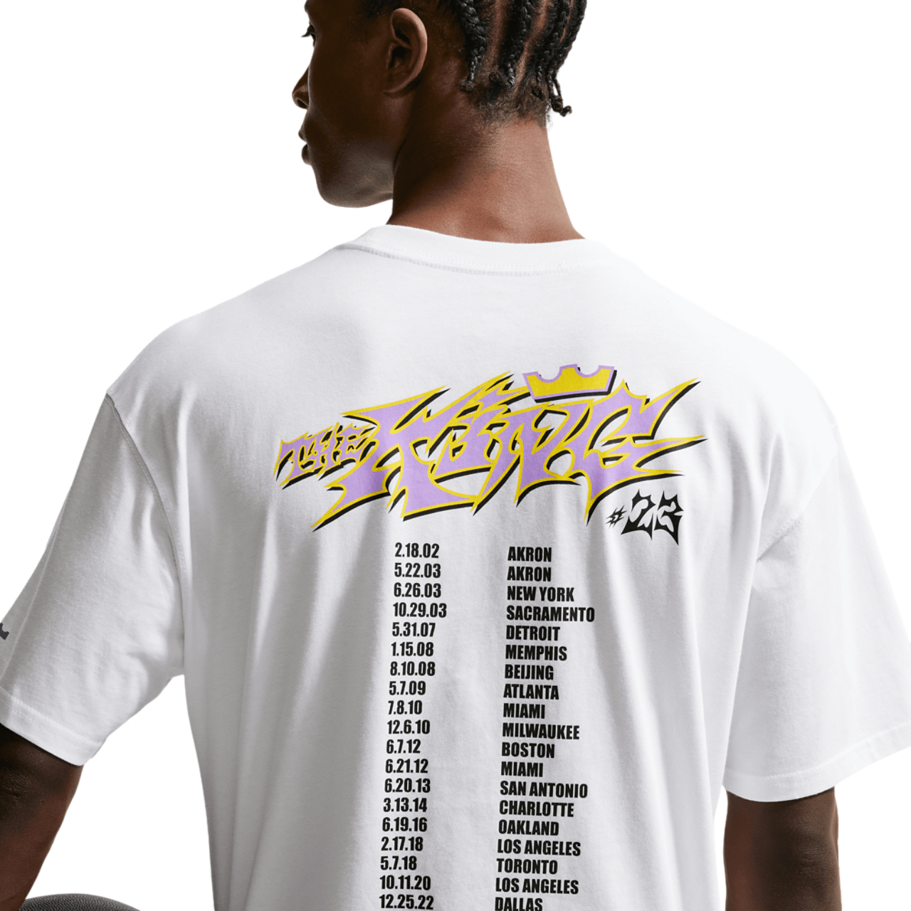 Nike LeBron James M90 T-shirt  Image 4 of 7. Tap to open photo gallery.