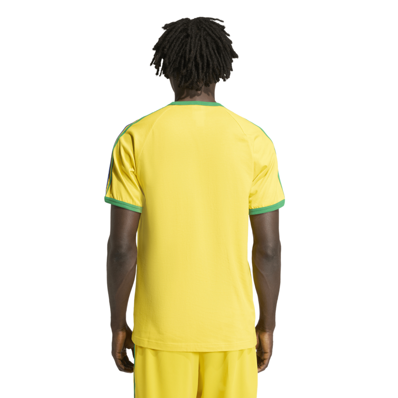 adidas 3S Brazil T-shirt  Image 2 of 5. Tap to open photo gallery.