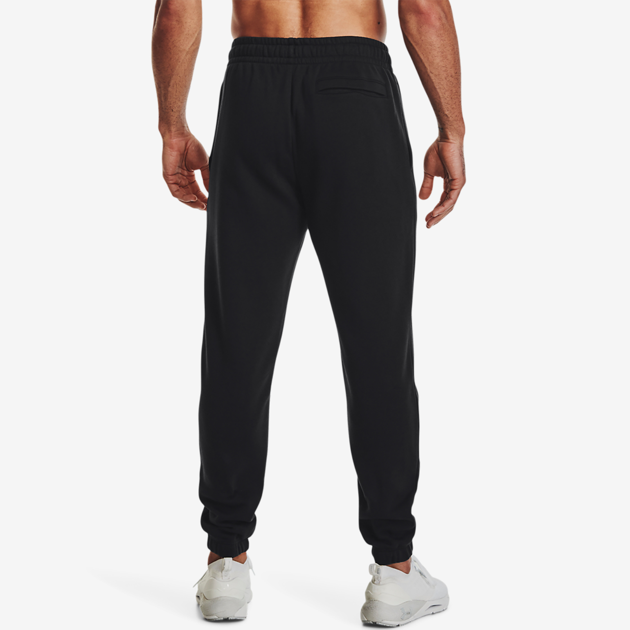 Under Armour Essential Fleece Joggers Image 5 of 5. Tap to open photo gallery.