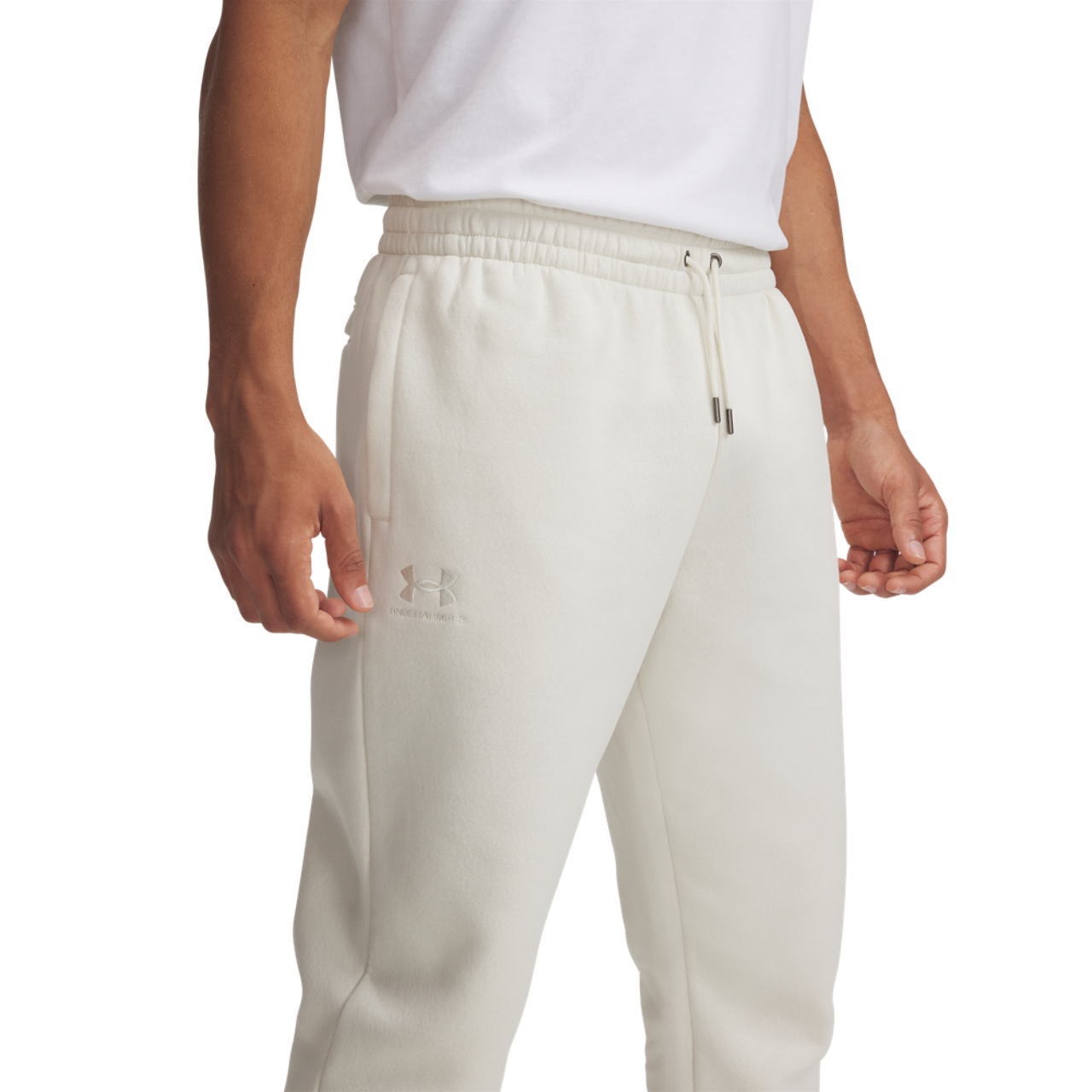 Under Armour Essential Fleece Joggers Image 1 of 2. Tap to open photo gallery.