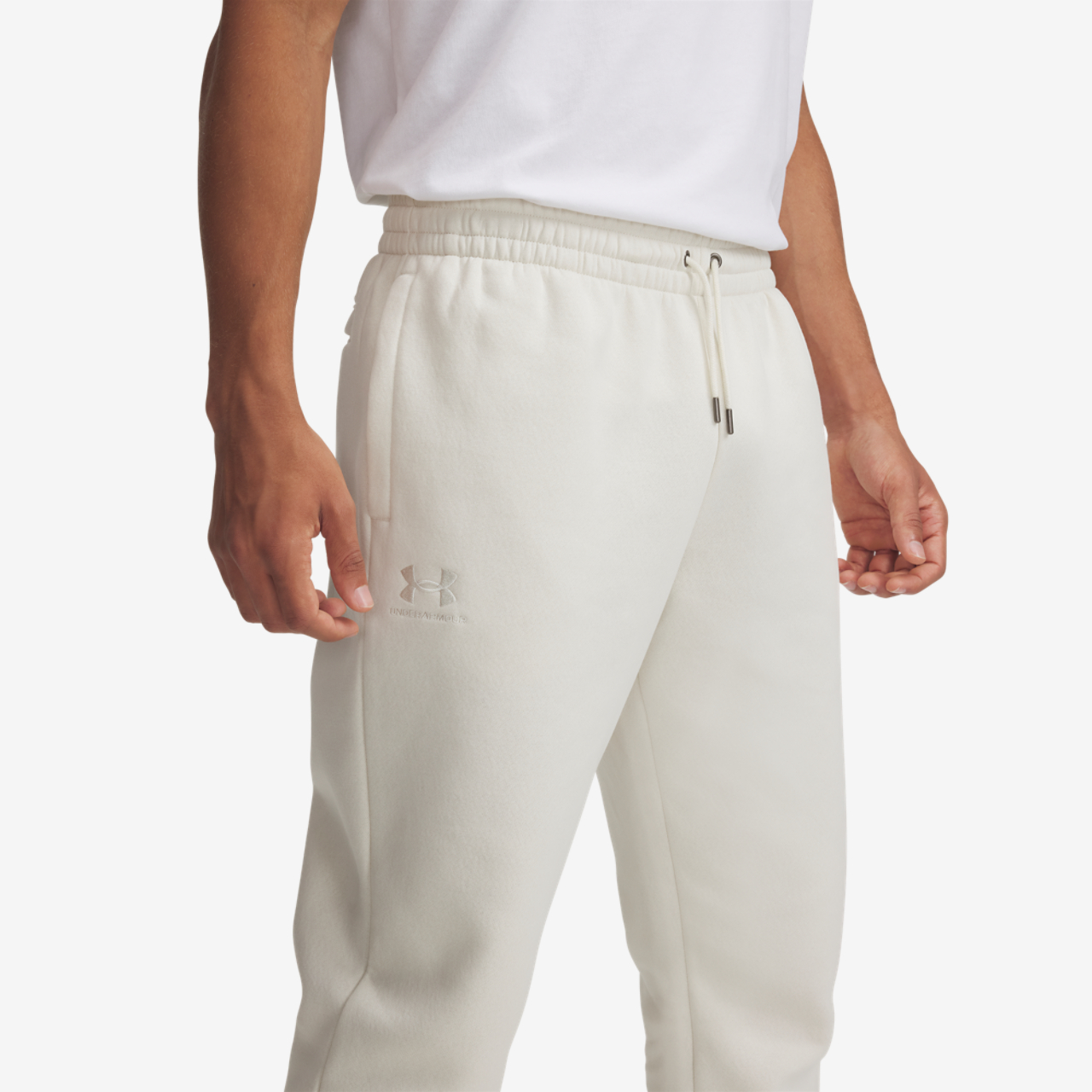 Under Armour Essential Fleece Joggers Image 1 of 2. Tap to open photo gallery.