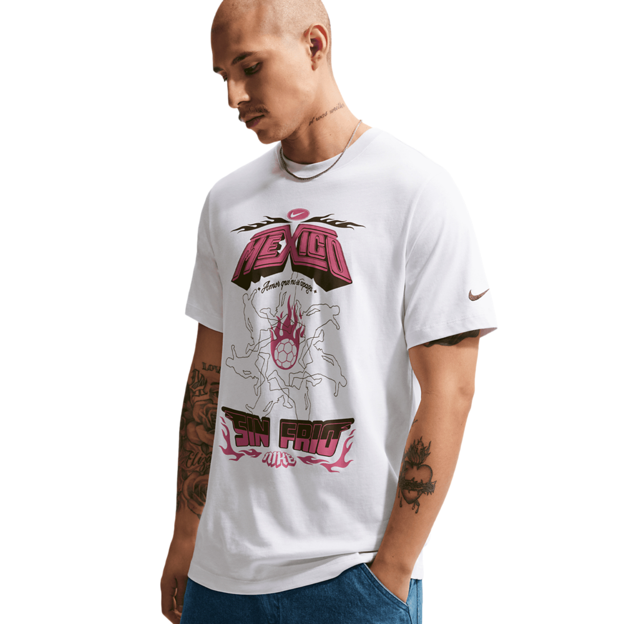 Nike T-shirt Mexico APLA Football NSW Image 1 de 6. Appuyez pour ouvrir la galerie de photos.