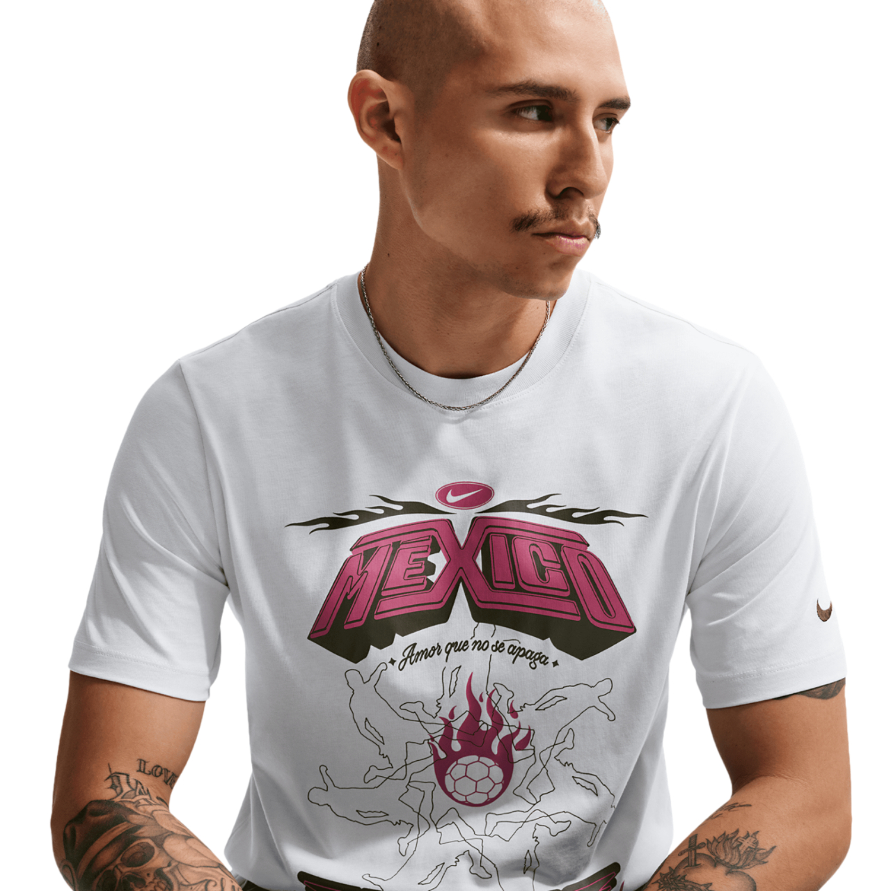 Nike T-shirt Mexico APLA Football NSW Image 3 de 6. Appuyez pour ouvrir la galerie de photos.