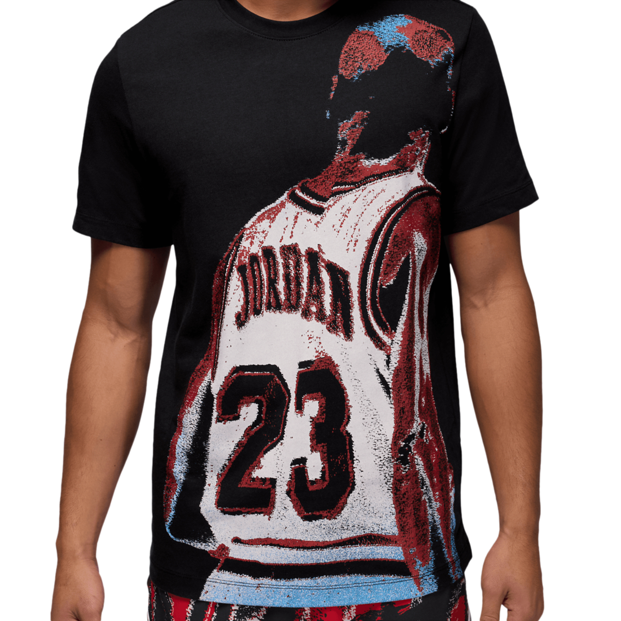 Jordan Dri-FIT Sport Graphic Short Sleeve Crew  Image 4 of 6. Tap to open photo gallery.