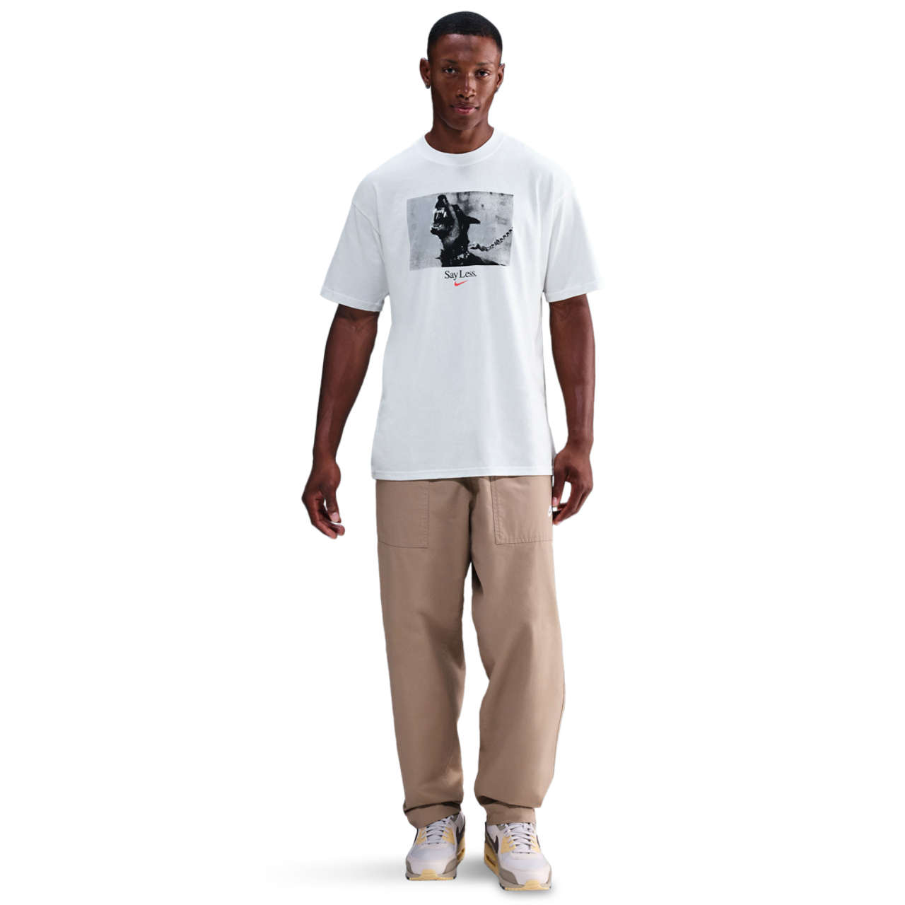Nike Air Max 90 T-Shirt Say Less  Image 1 of 5. Tap to open photo gallery.