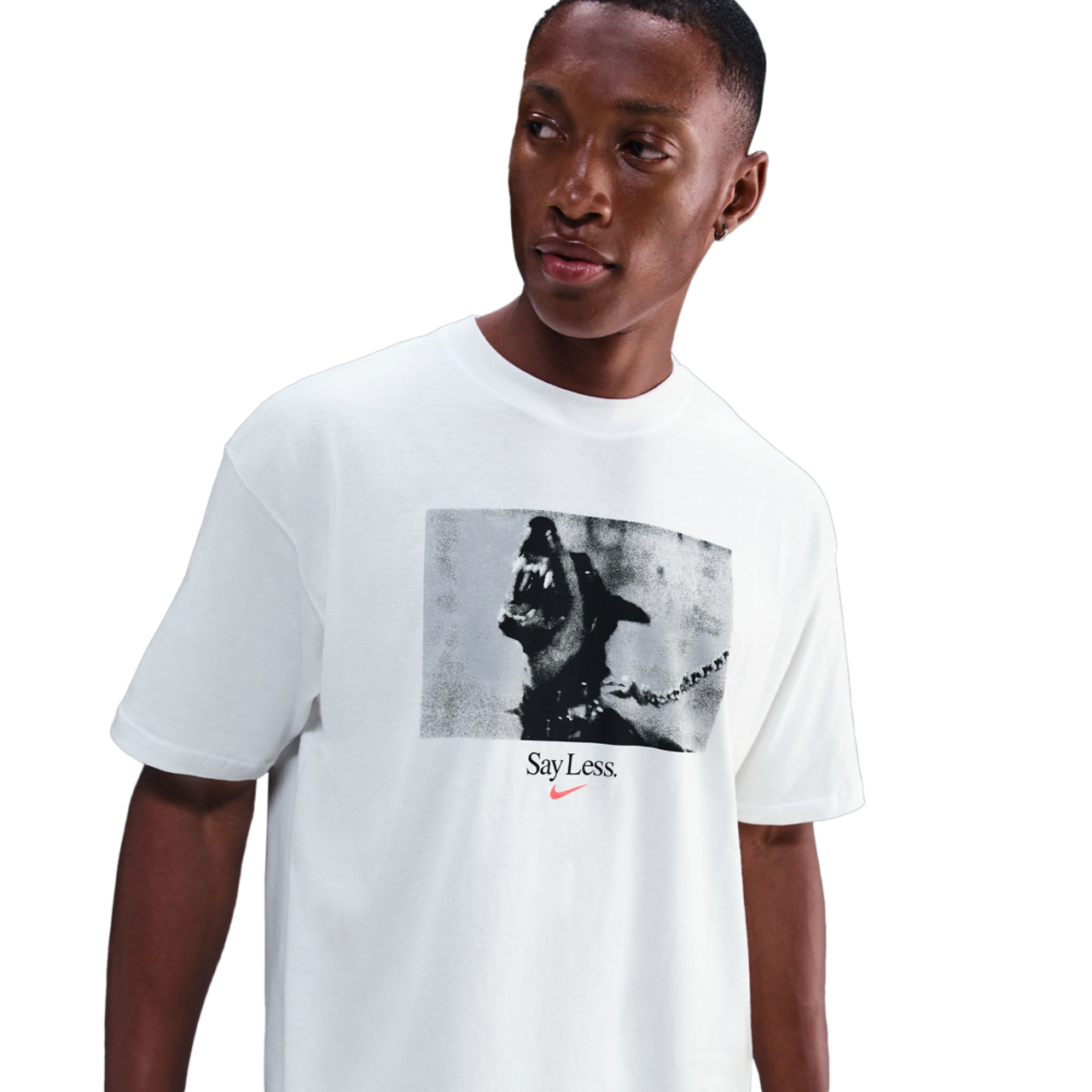 Nike Air Max 90 T-Shirt Say Less  Image 3 of 5. Tap to open photo gallery.